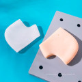 Almofada de calcanhar de silicone macia personalizada para hidratação
